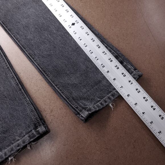 Cheap Monday Jeans Mens Size (see pics) Black Slim Straight Grunge Skater Punk - Picture 10 of 13